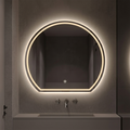 Eclipse Backlit Round Mirror