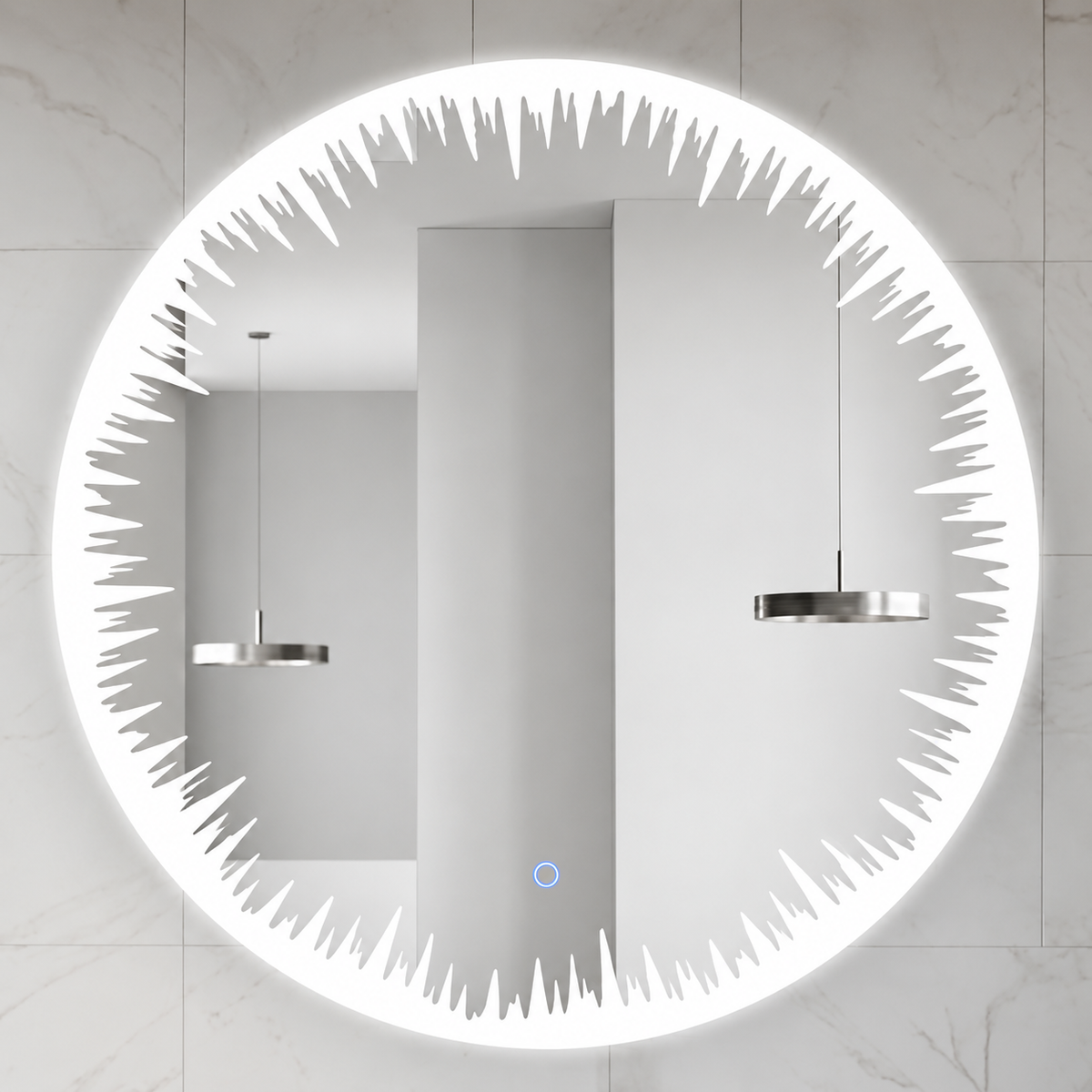 Frost Edge LED Mirror