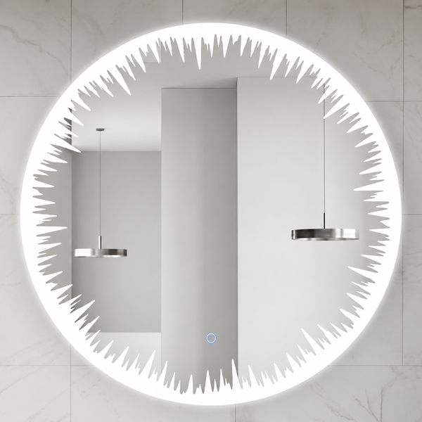 Frost Edge LED Mirror
