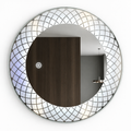 Textured Edge Mirror