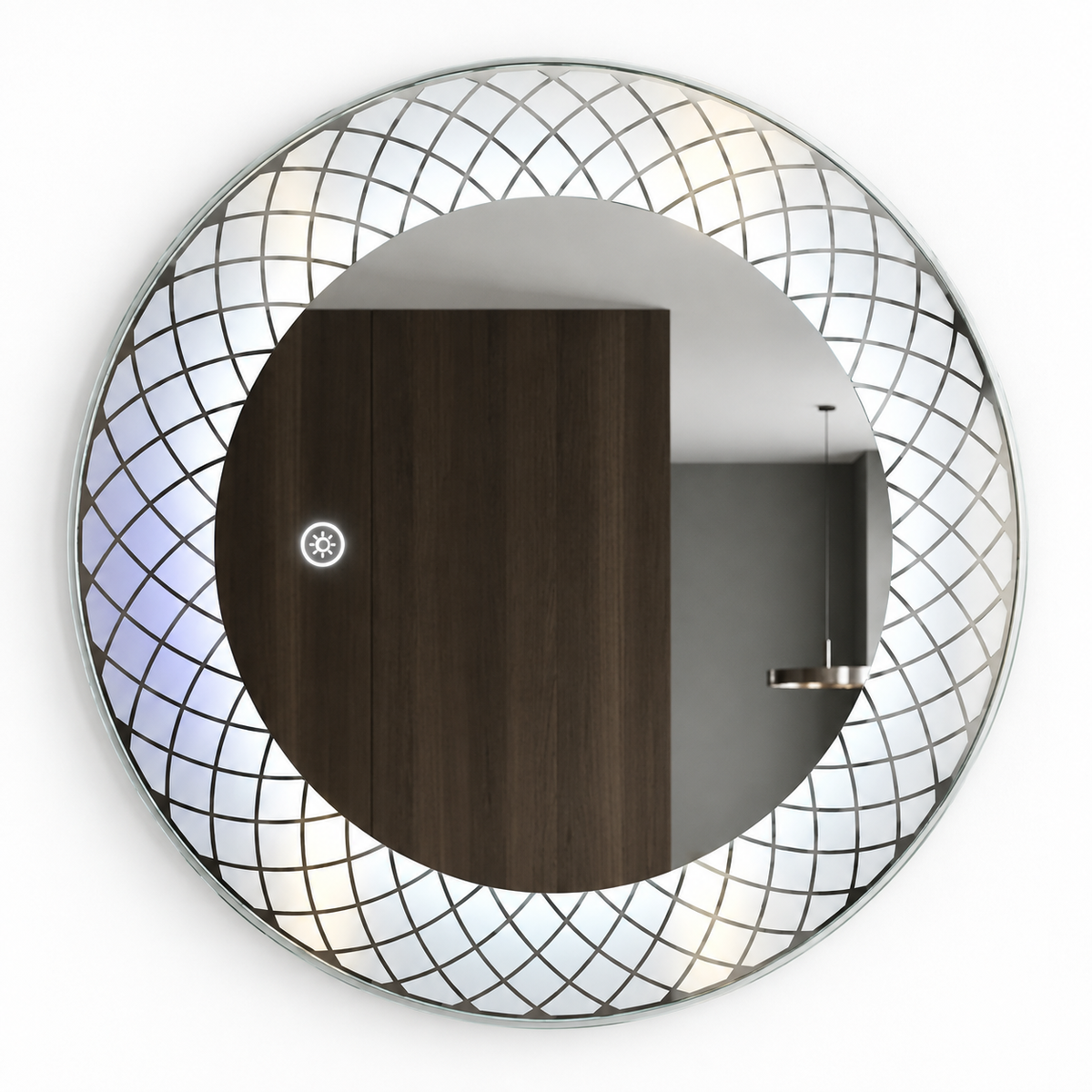 Textured Edge Mirror