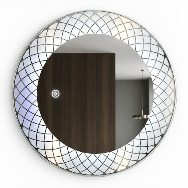 Textured Edge Mirror