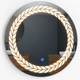 Golden Infinity Ring Mirror