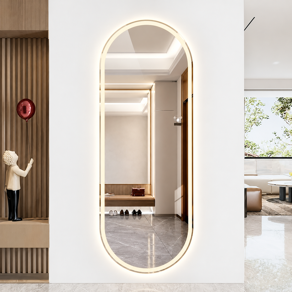 Luxury Full-Length LED Mirrors
