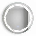 Prism Cut LED Mirror