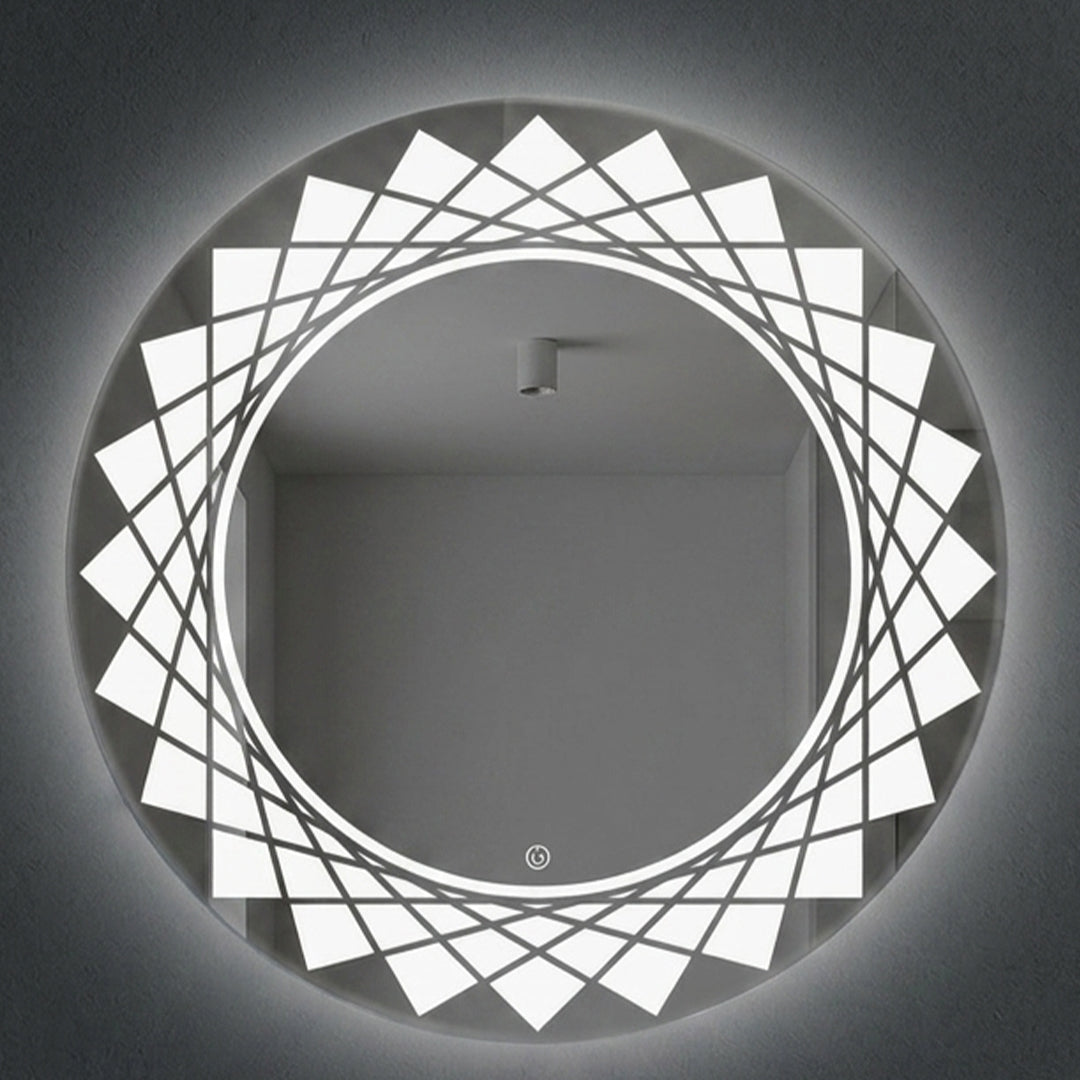 Diamond Aura LED Mirror