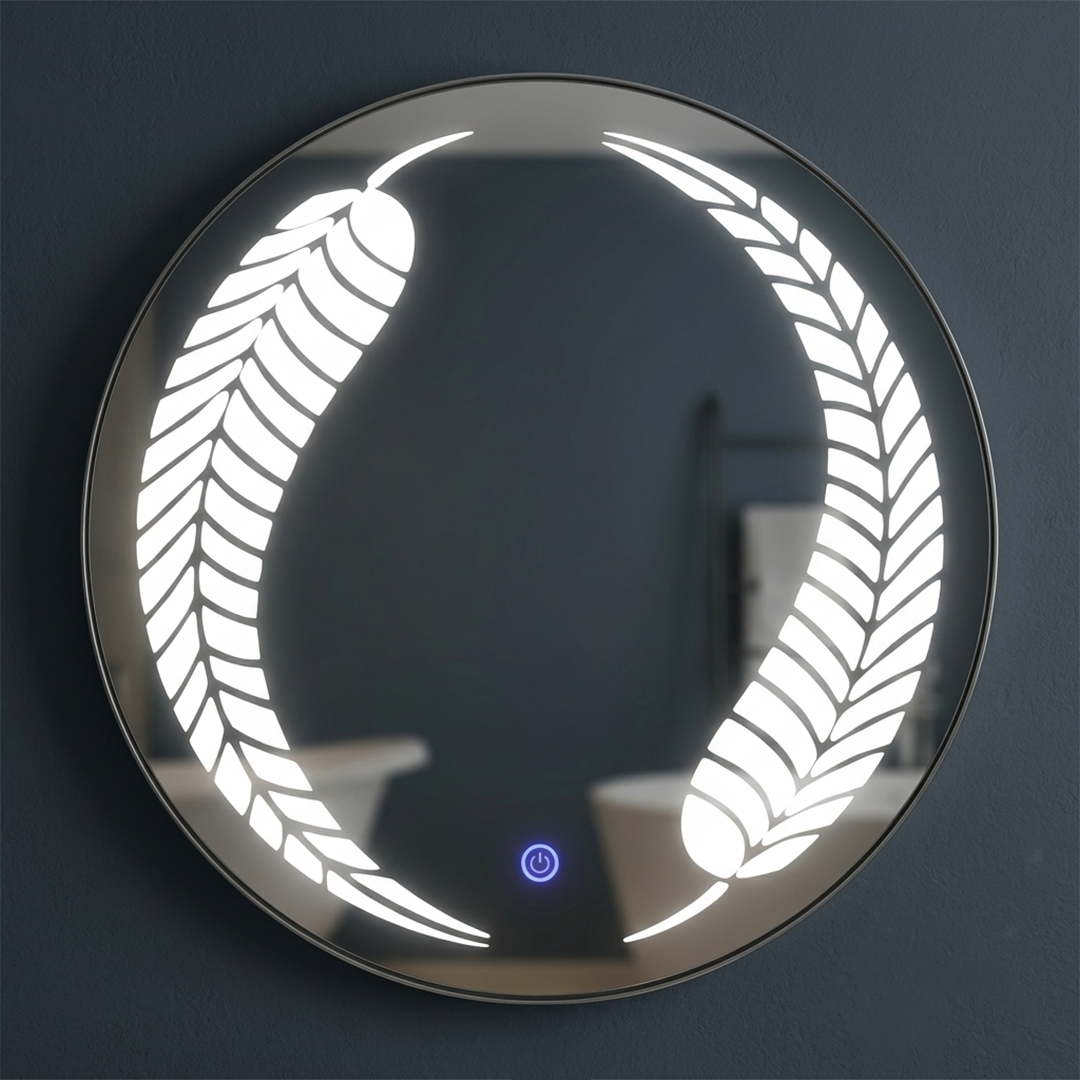 Leaves Style Decorative Mirror