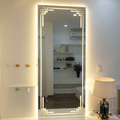 Minimal Full-Length LED Mirrors