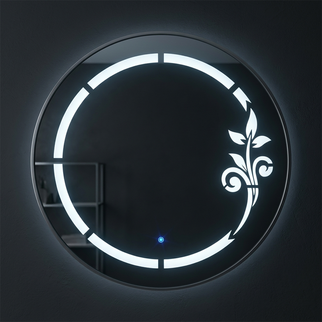 Minimal Curve LED Mirror