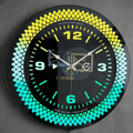 Multi Textured LED Wall Clock