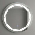 Prism Cut LED Mirror