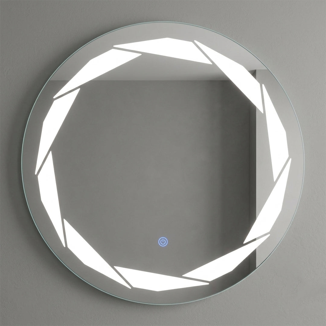 Prism Cut LED Mirror