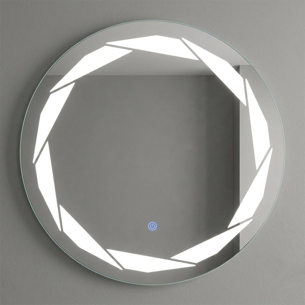 Prism Cut LED Mirror