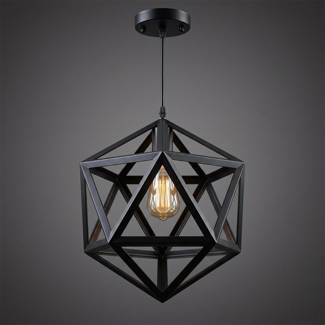 Modern Geometric Chandelier