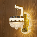 Royal Crystal Wave Wall Lamp