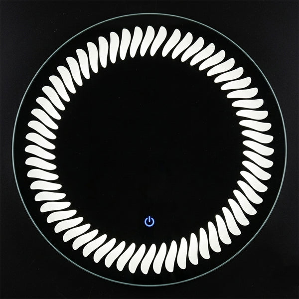 Spiral Ring LED Mirror